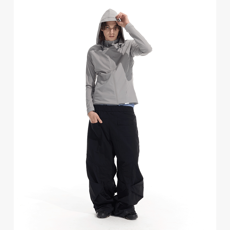 Detachable Hood Half-Zip UPF50+ Sun Jacket