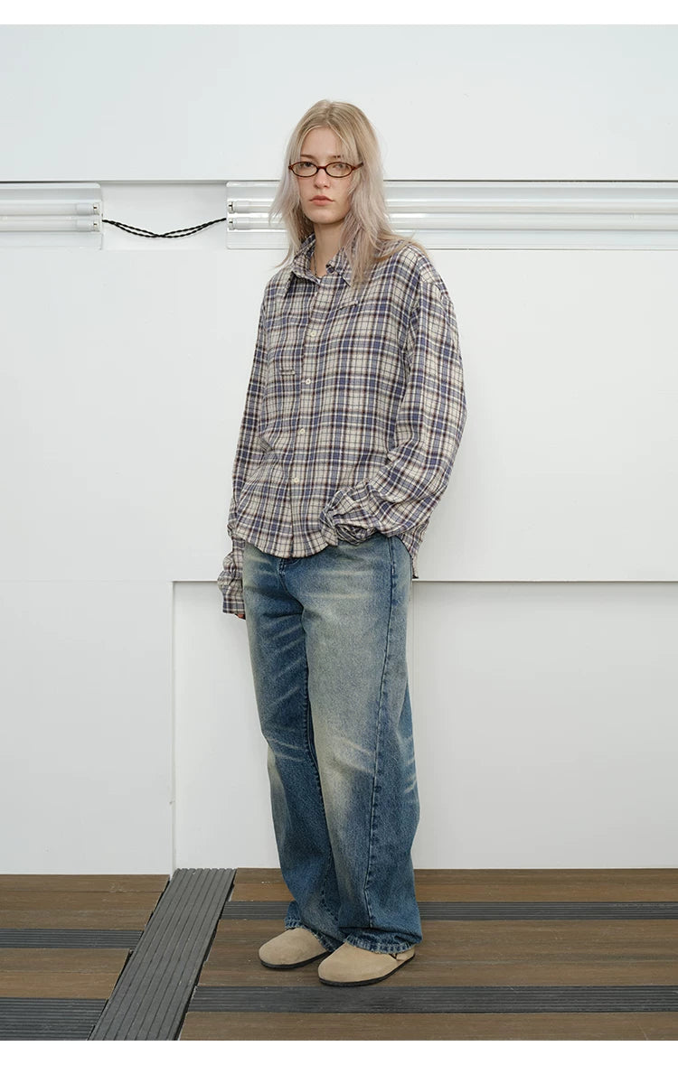 Unisex Long Sleeve Double Tie Shirt