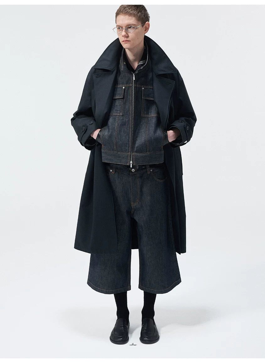 14oz Dyed Denim Short Jacket