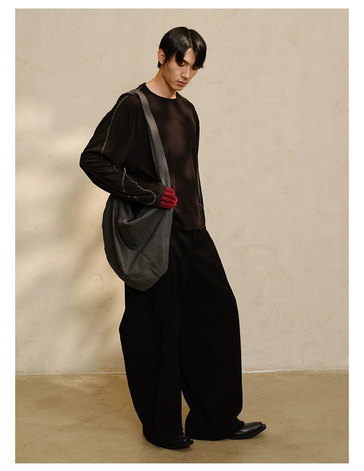 Miyabi Fabric Long Sleeve Top