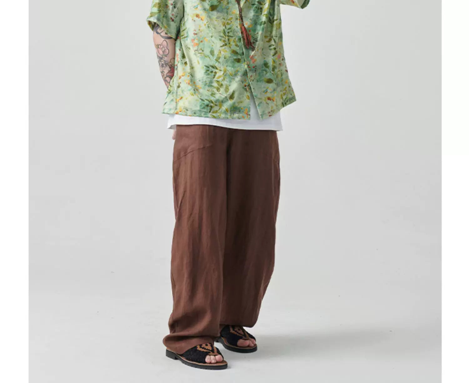 Loose Short Sleeve Hawaiian Shirt