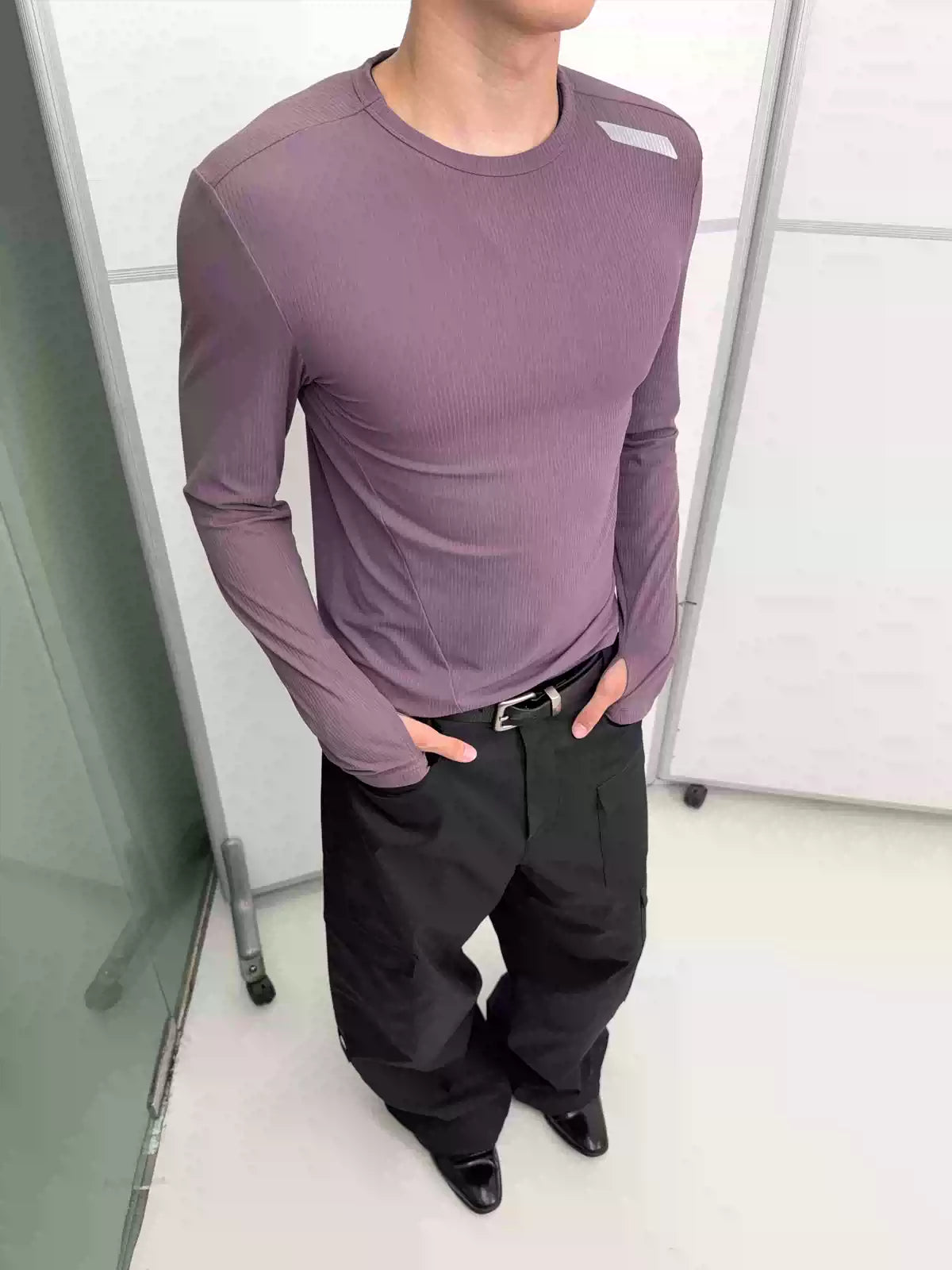 Ribbed Sports Long Sleeve Finger Cots