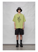 Oversized Graphic Print Tee