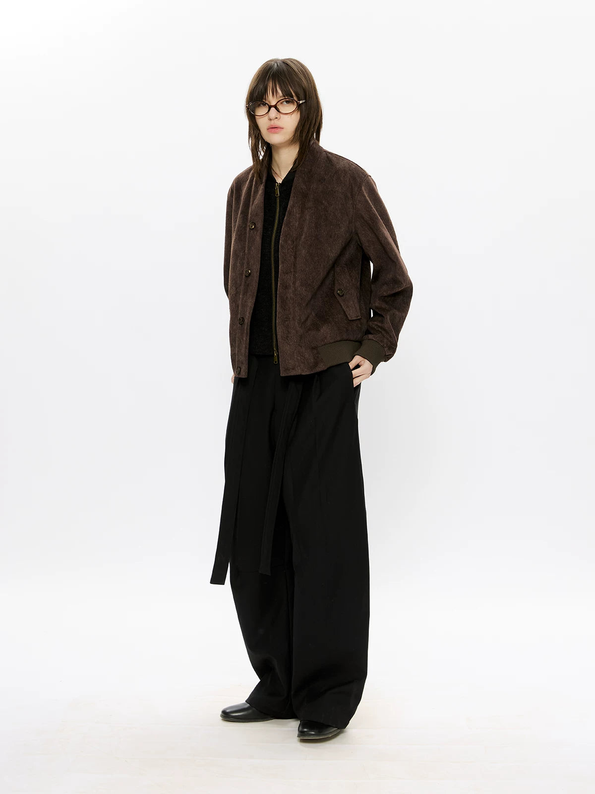 Men's V-Neck 2-In-1 Chenille Jacket