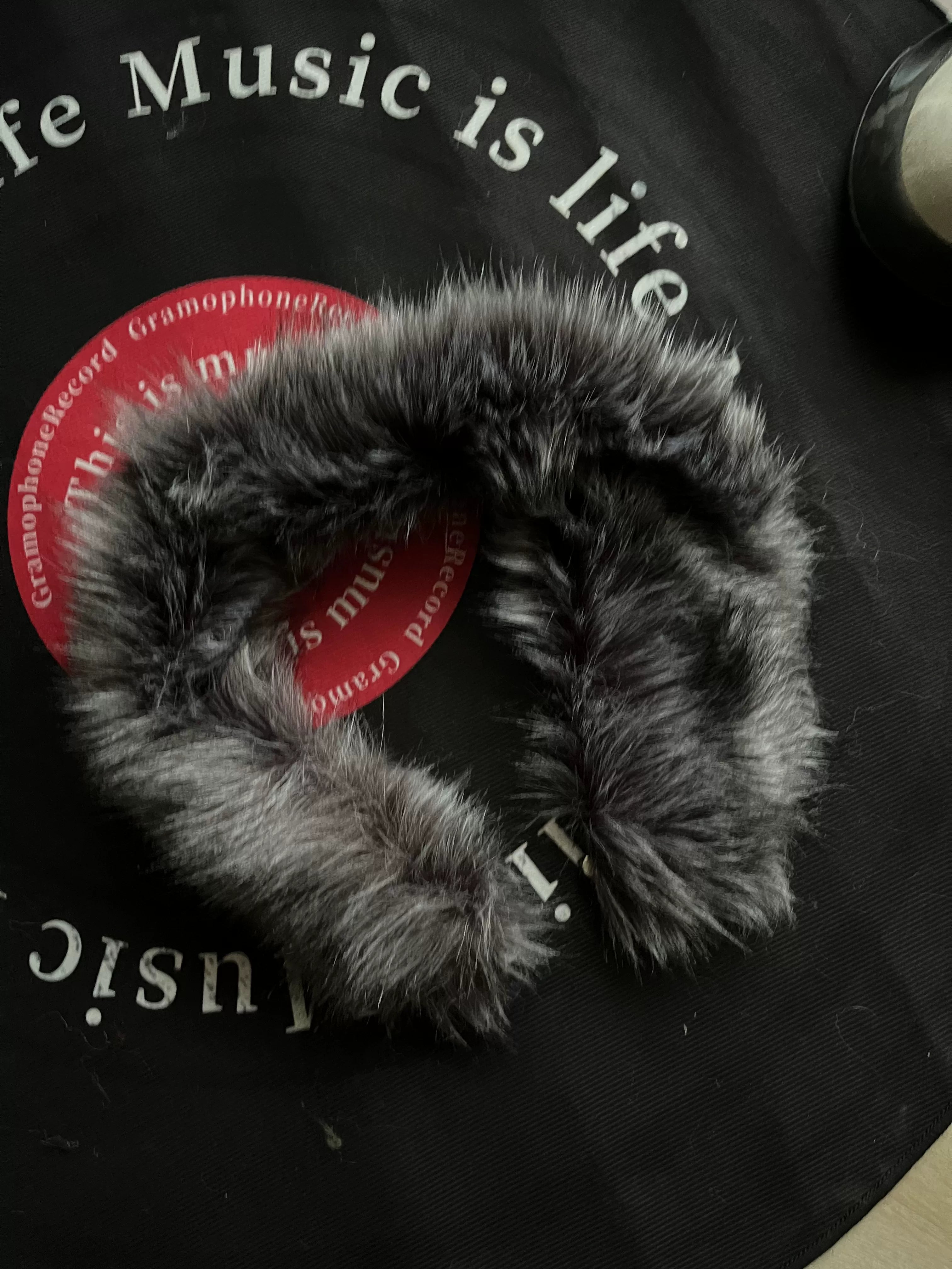 Ten-Color Removable Snap Fur Collar