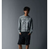 Cleanfit Couple Vintage Long-sleeve Wheat Tees