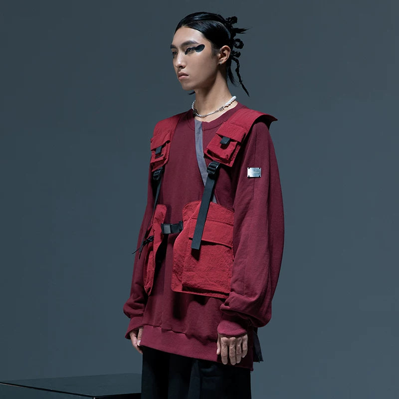 Asymmetrical Detachable Multi-Wear Tactical Vest