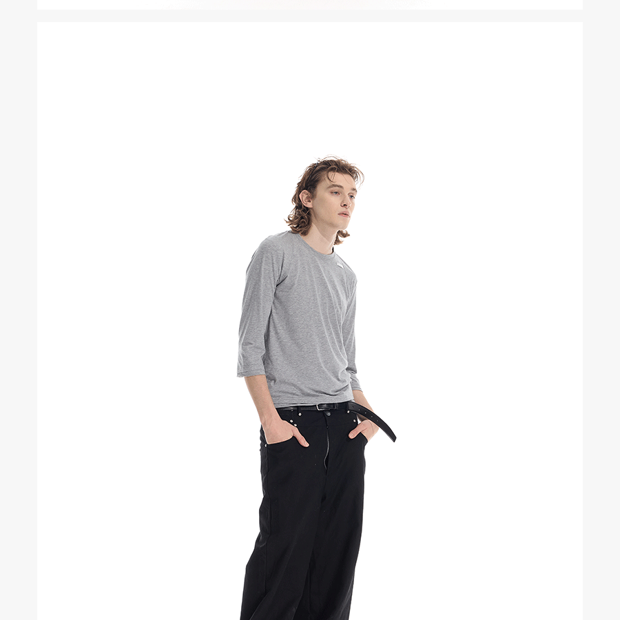 Cooling Pima Cotton Slim Tees