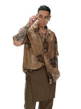 Sketch Portrait Cuban Collar Hawaiian Shirt