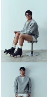 Spilled Milk Print Vintage Hoodie