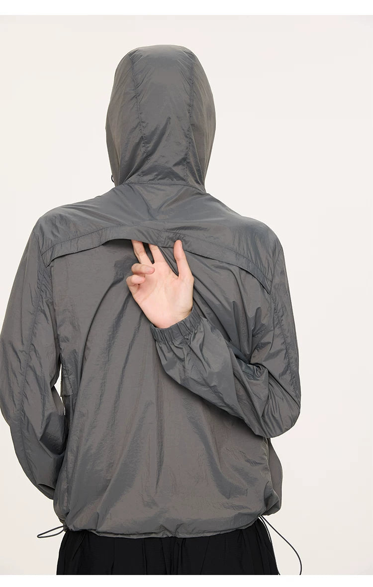 UPF50+ Asymmetrical Zip Sun Jacket