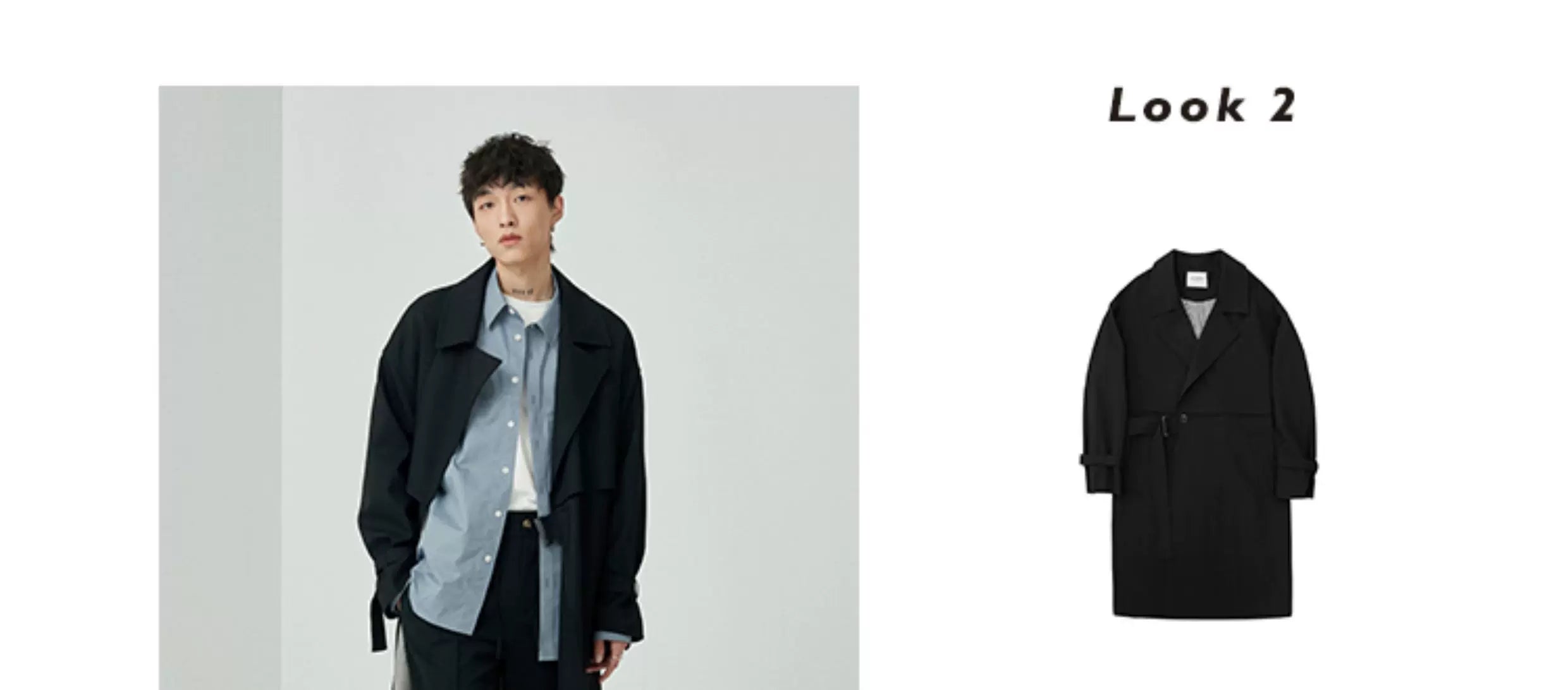 Split Pocket Basic Cotton Shirt