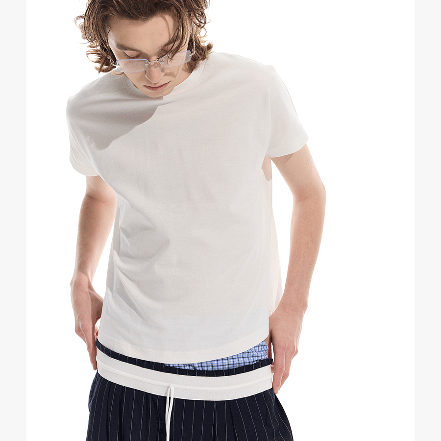Men's Casual Short Sleeve Cotton Tee