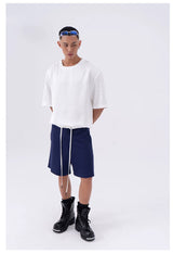 Men's Loose Reflective Short Sleeve Tees