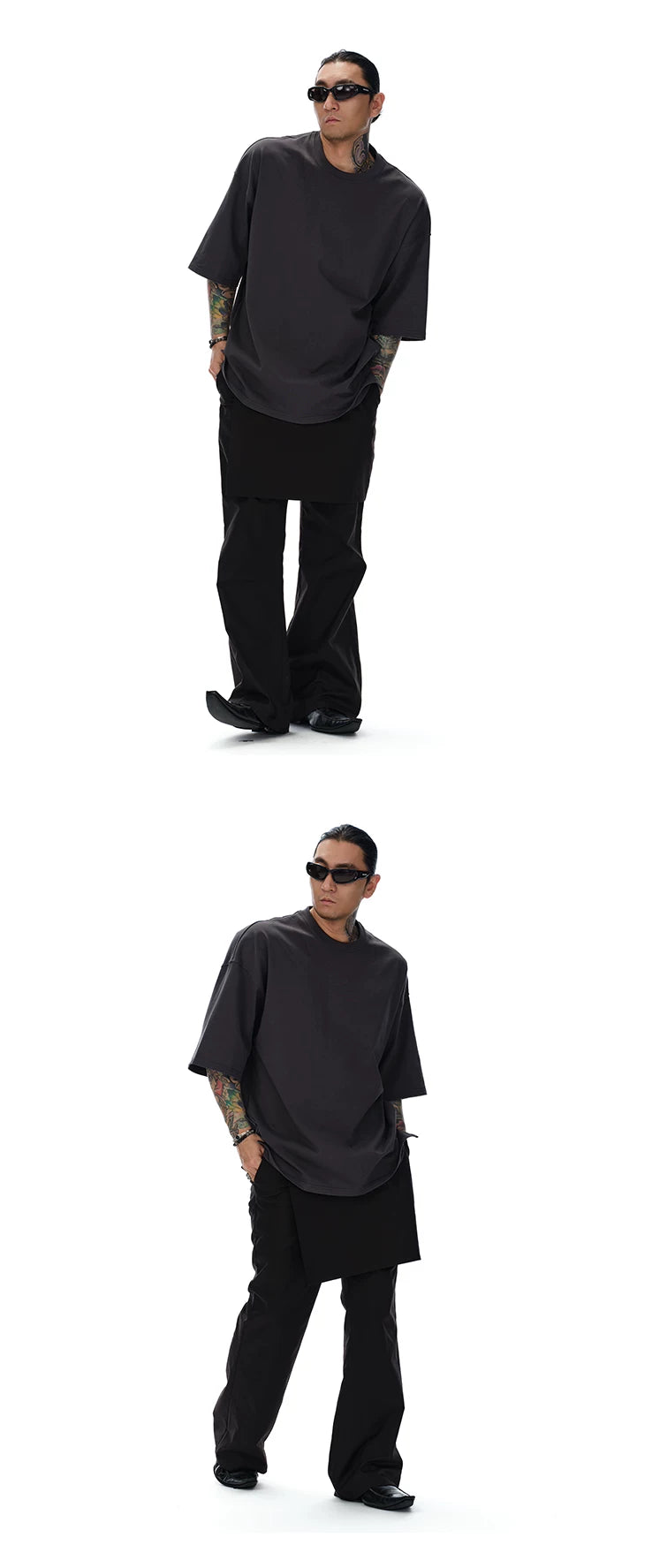 Men's Heavyweight Loose Solid Tee