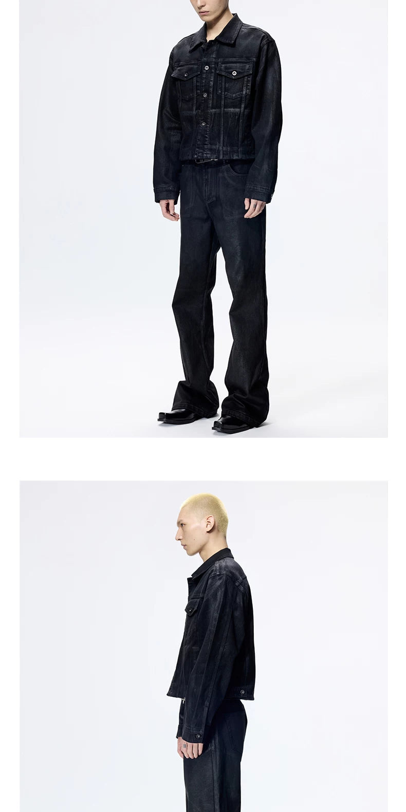 High Ounce Hand Waxed Denim Jacket