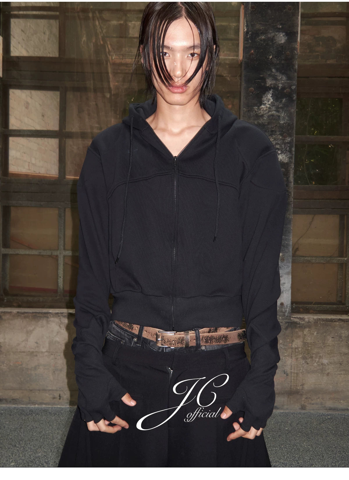 Boxer Hoodie With Five Finger Gloves