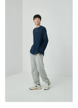 Ribbon Pocket Long Sleeve Tee