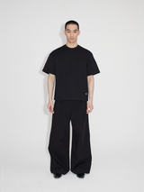 Oversized Short Sleeve Broad Shoulder Tees