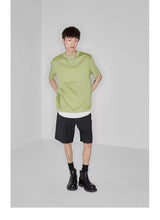 Double-sided Color-block Printed Pima Cotton Tee