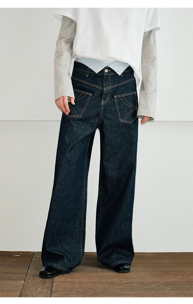 Men's Reversible Baggy Pocket Jeans