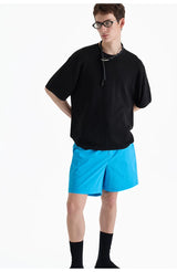 Supima Nylon Blend Drawstring Shorts