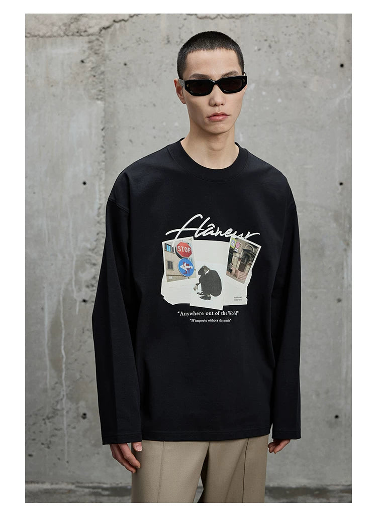 Printed Heavyweight Short & Long Sleeve Tees