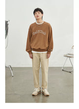 Vintage Herringbone Elastic Waist Cargo Pants