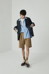 Draped Drawstring Elastic Waist Pleated Shorts