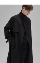 Vintage Double Breasted Belted Trench Coat