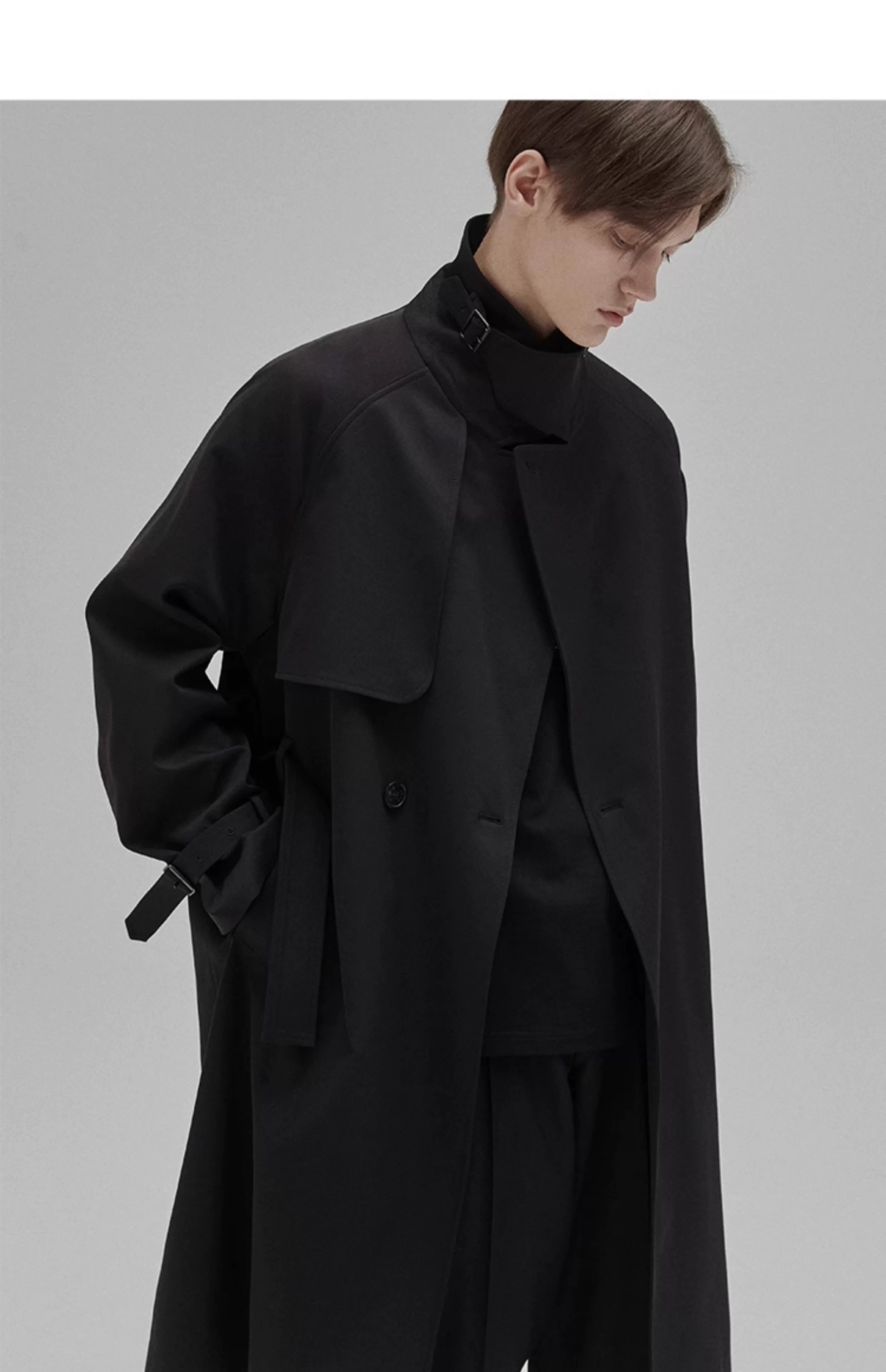 Vintage Double Breasted Belted Trench Coat