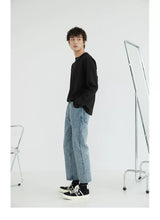 Long-Sleeved Mercerized Combed Tee