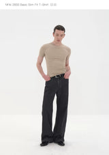 Short Sleeve Slim Merino Lyocell Tee