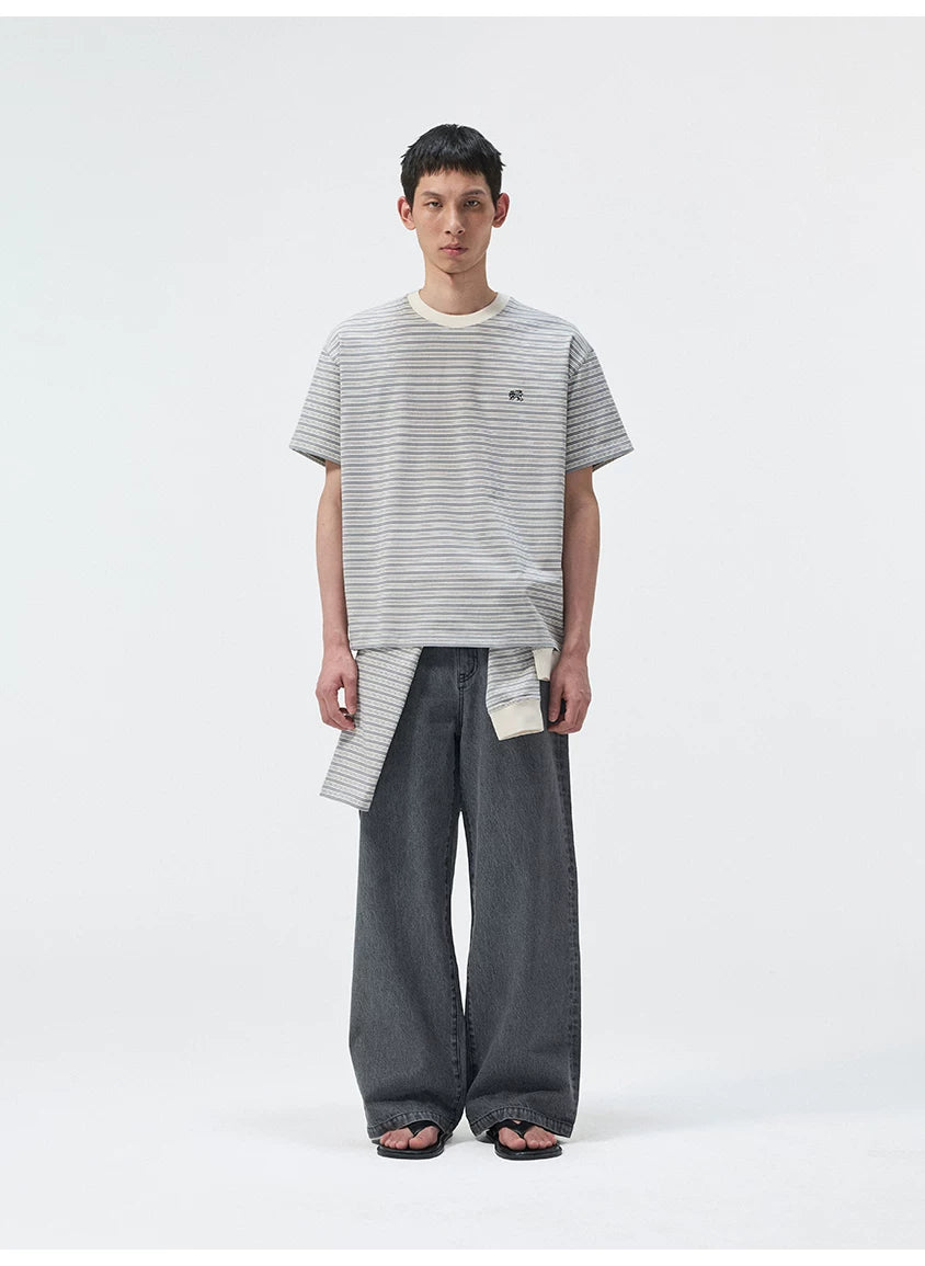 14Oz Turkish Washed Denim Straight Pants