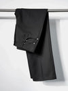 Wide Leg Wrinkle-free Wool Trousers