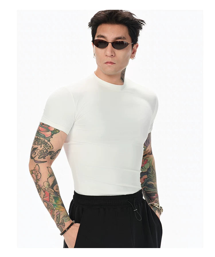 Short Sleeve Stretchy Quick Dry Tee