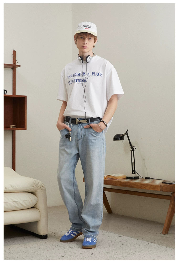Heavy Cotton Graphic Couple Tees