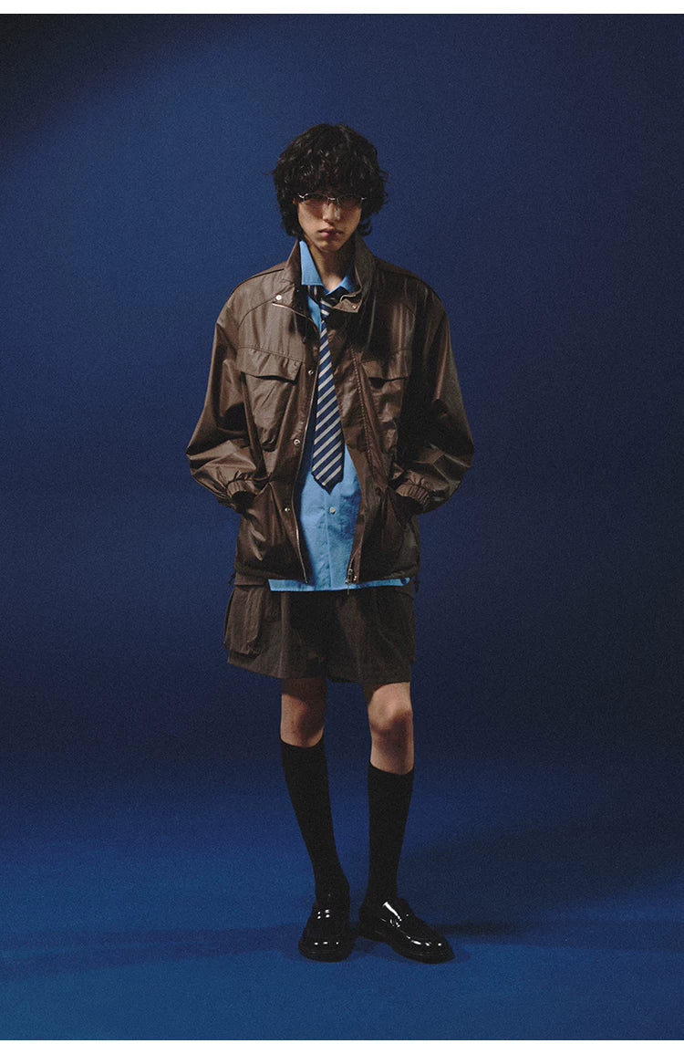 Cotton Coated Multi-pocket Hunting Jacket