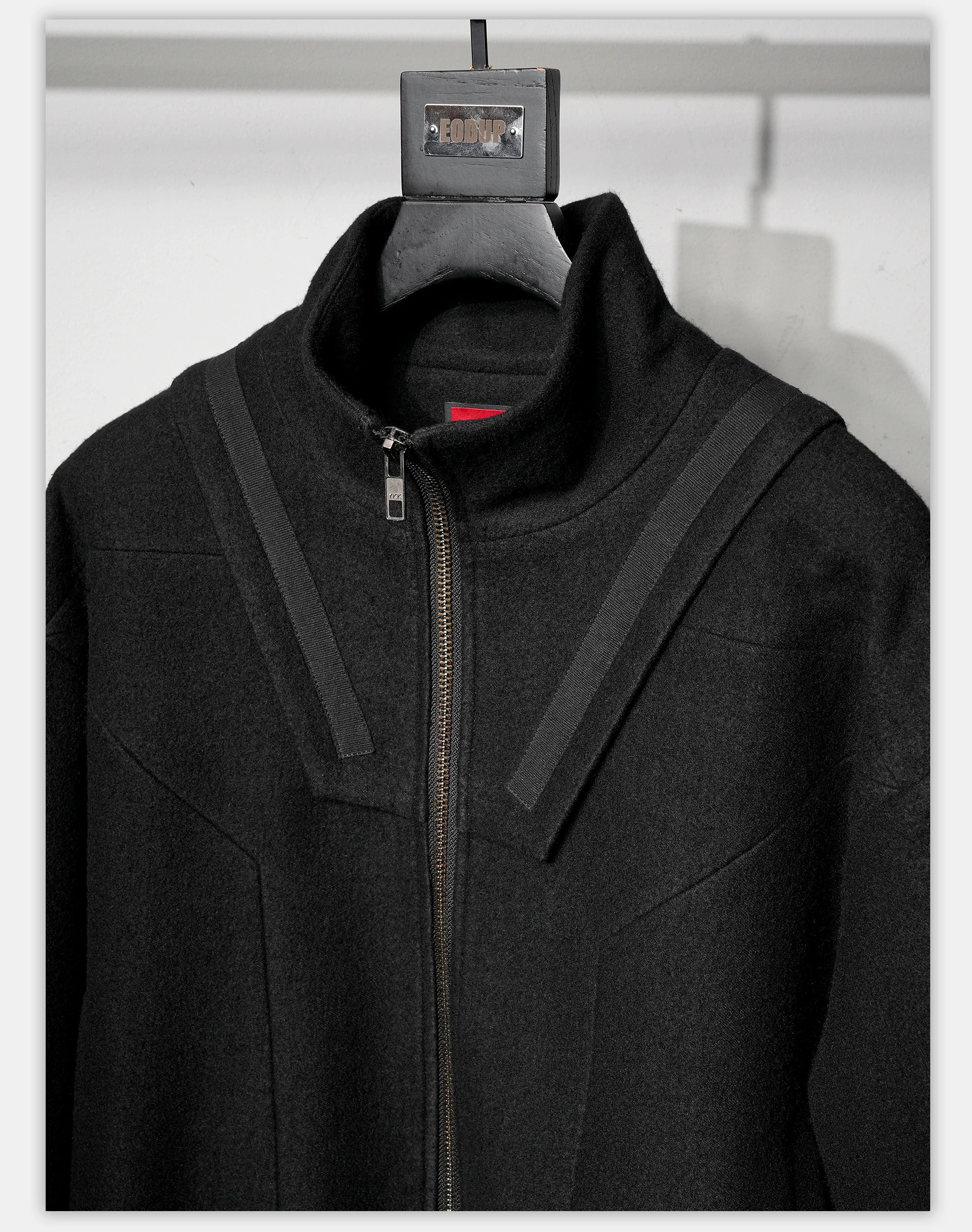 Australian Wool Stand Collar Puffer Jacket