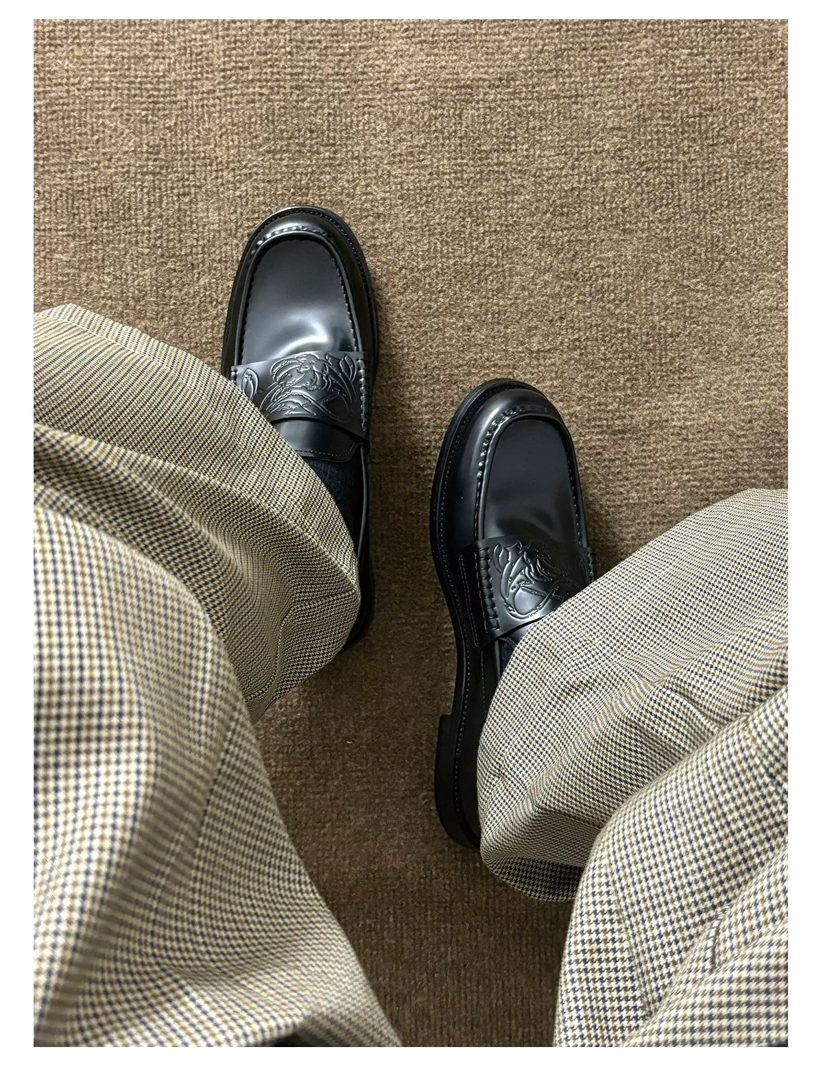 Vampire Loafer Shoes Full Grain Leather
