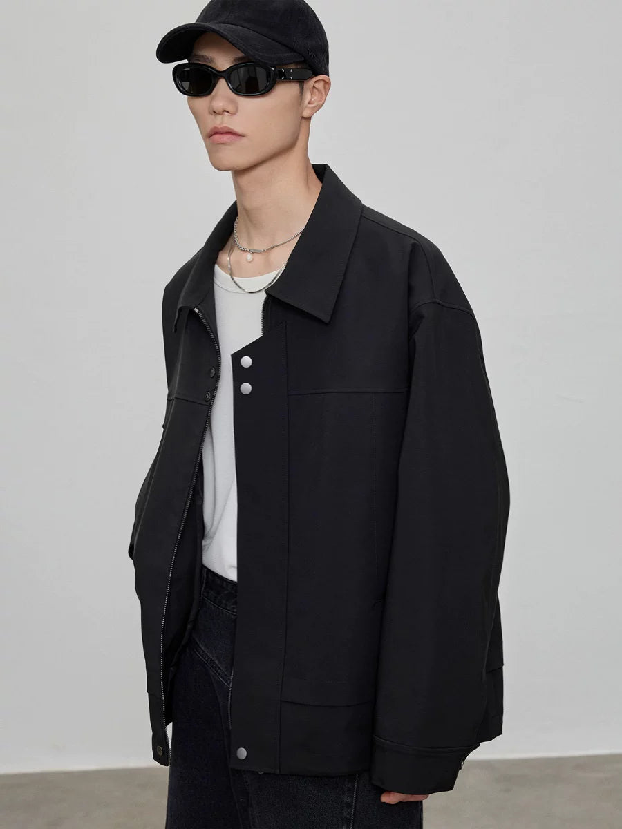 Square Collar Boxy Jacket