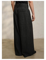 85% Wool Pleated Pants