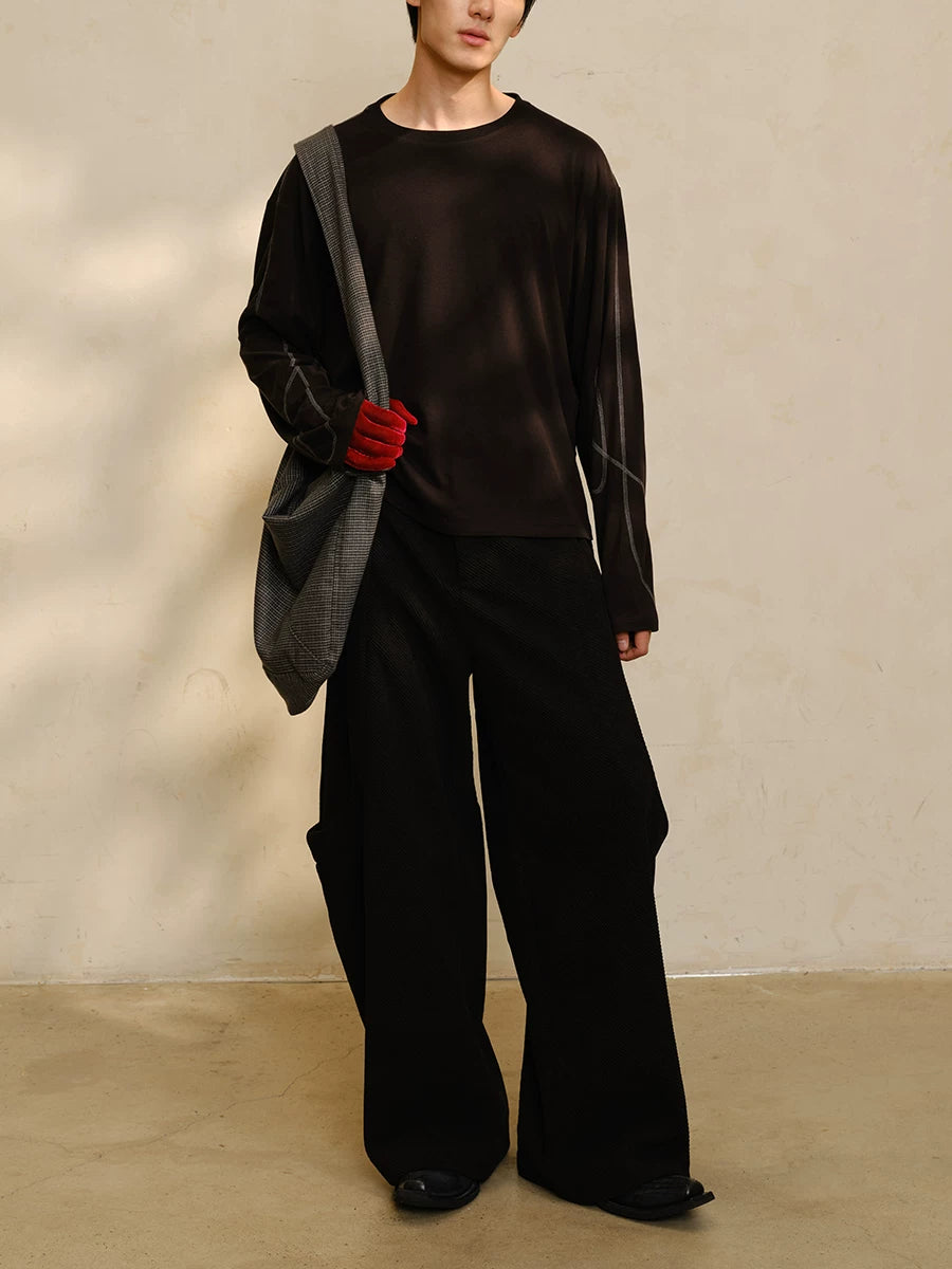 Miyabi Fabric Long Sleeve Top