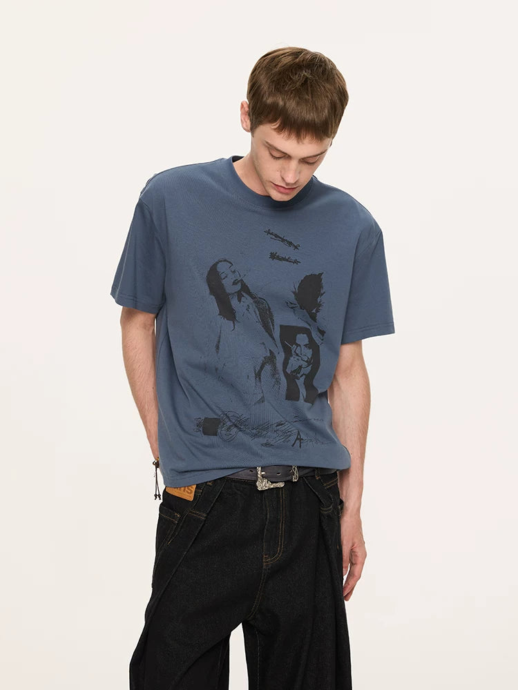 Vintage Graphic Loose Cooling Sorona Tee