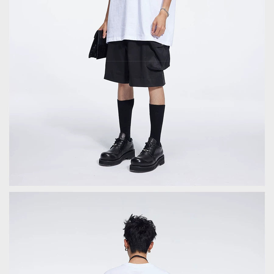 Men's Loose Tailored Pocket Shorts