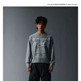 Cleanfit Couple Vintage Long-sleeve Wheat Tees