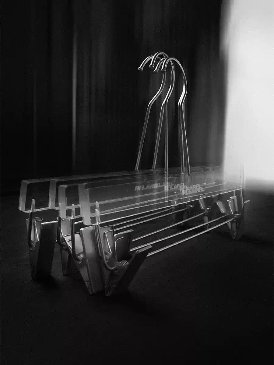 Clear Crystal Pant Hangers