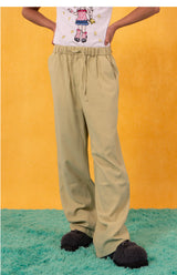 Men's Linen Wide Leg Pants