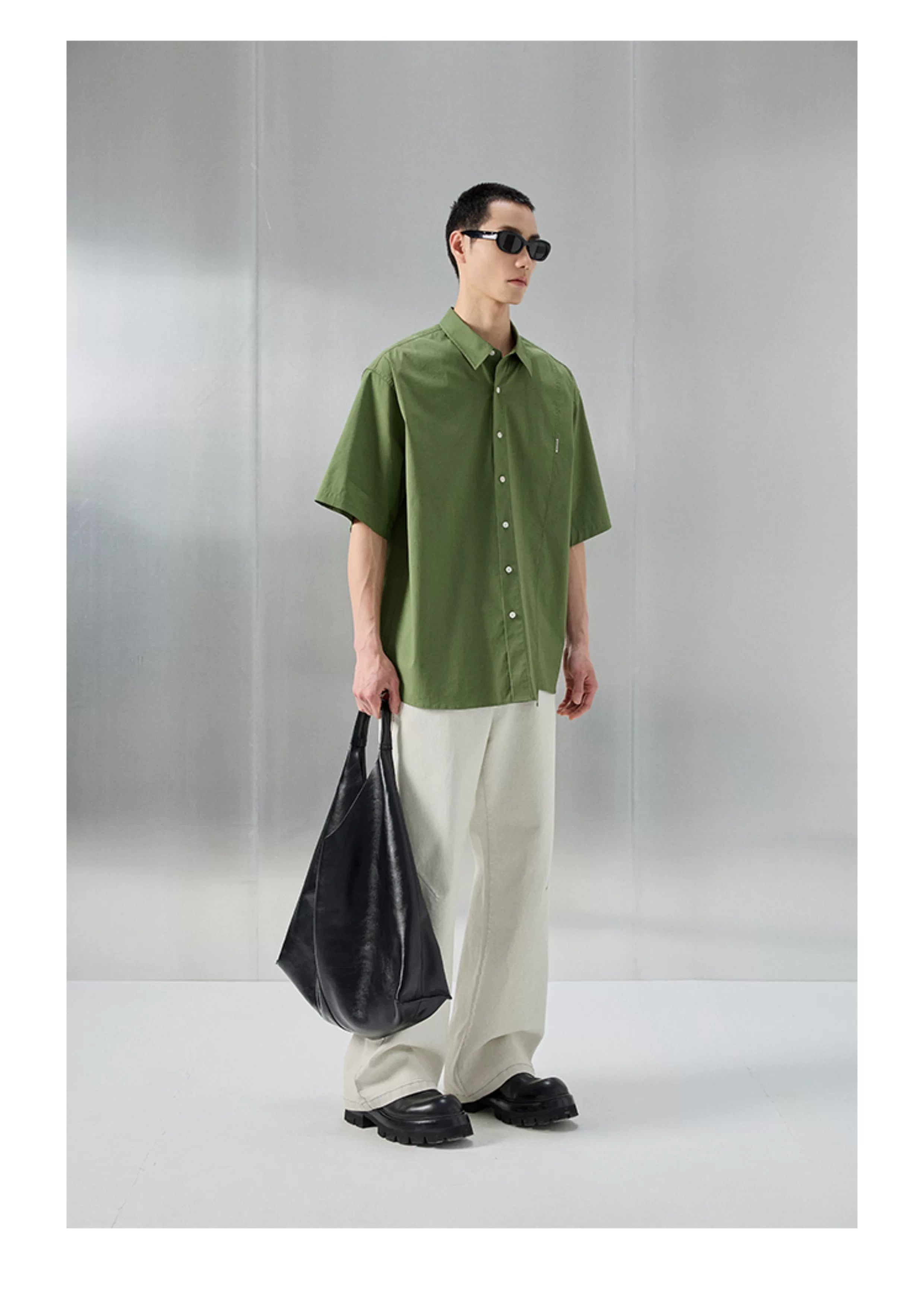 Retro Short Sleeve Pima Blend Shirt