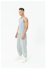 Men's Slim Fit Ribbed Athletic Tank